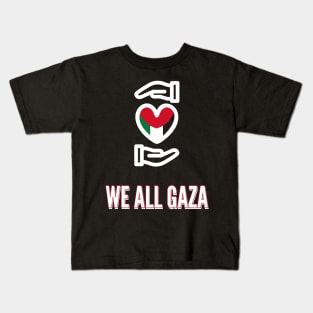 We All Gaza - Kolona Gaza Kids T-Shirt